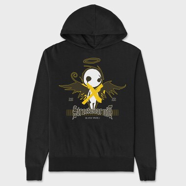 Black Angel 2, Unisex Men's Hoodie