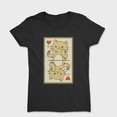 Cat Card, Women's T-Shirt