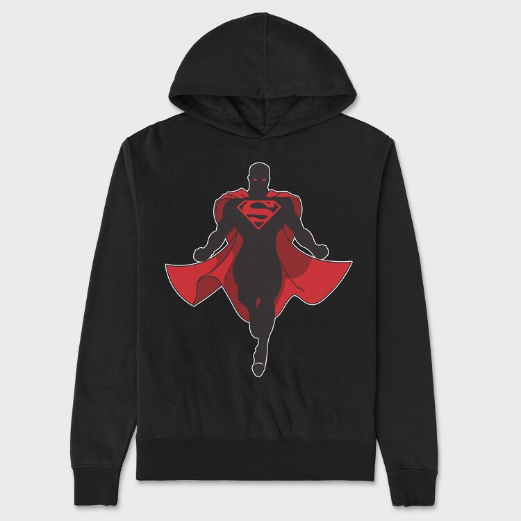 Black Superman, Унисекс Мъжко Суичър