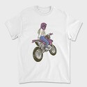 Frog With Guitar, Unisex Men's T-Shirt