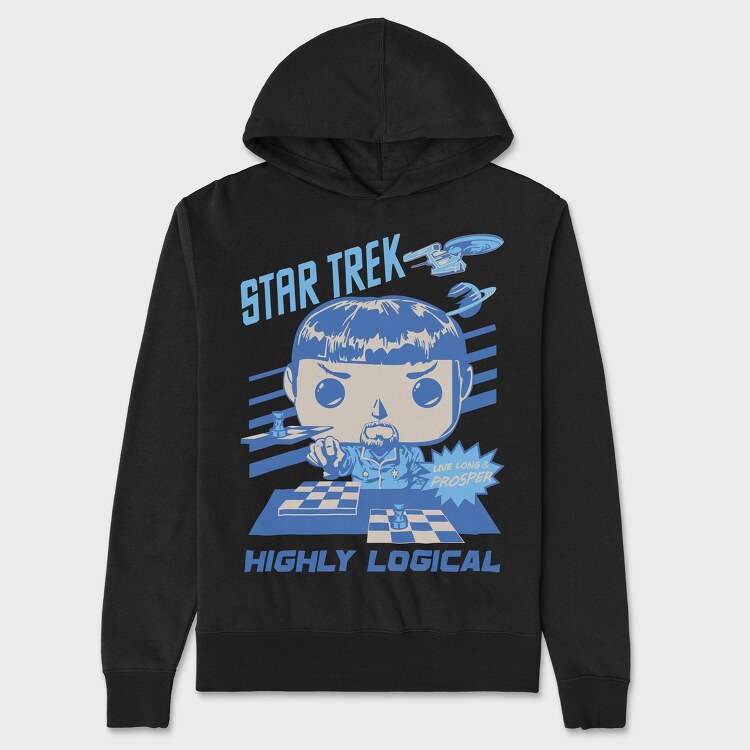 Funko star trek, Unisex Men's Hoodie