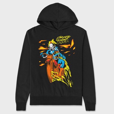 Ghost Rider 6, Unisex Men's Hoodie