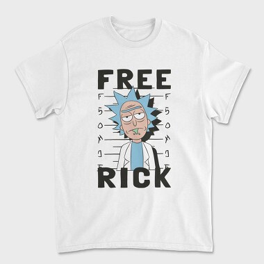 Rick and Morty 64, Унисекс Мъжка Тениска