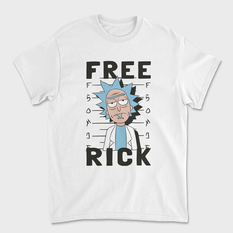 Rick and Morty 64, Унисекс Мъжка Тениска