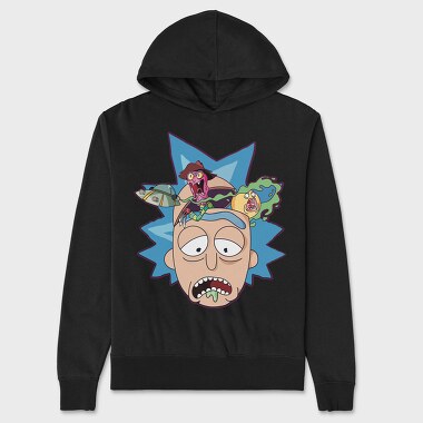 Rick and Morty 7, Унисекс Мъжко Суичър