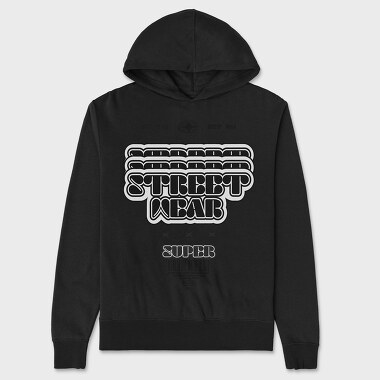 Street Waer 2, Unisex Men's Hoodie