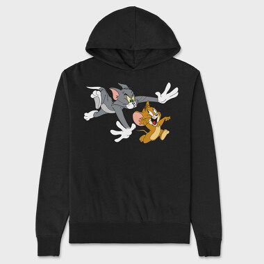Tom and Jerry 4, Unisex Men's Hoodie