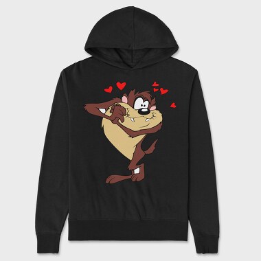 Cartoon Retro Tazmania 6, Unisex Men's Hoodie