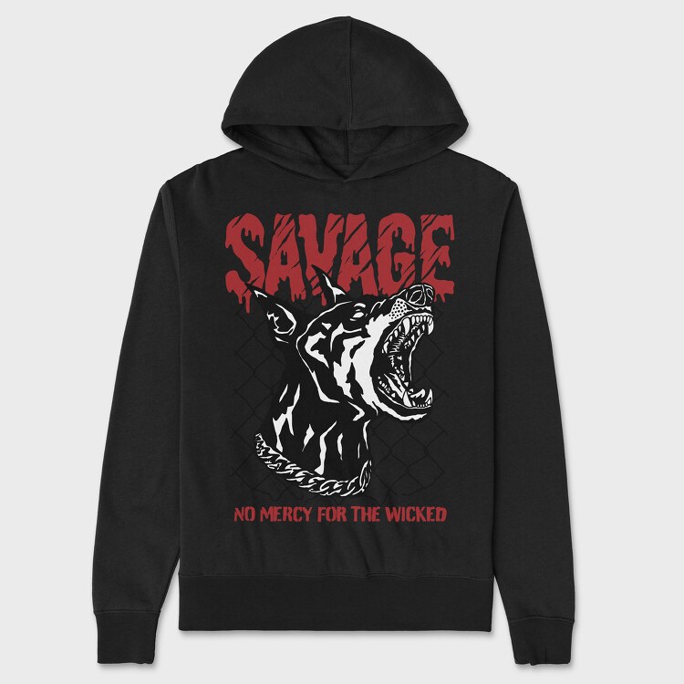 Savage 2, Unisex Men's Hoodie