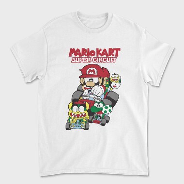 Super Mario 19, Унисекс Мъжка Тениска