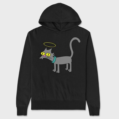 Vector Simpsons Cat2, Unisex Men's Hoodie