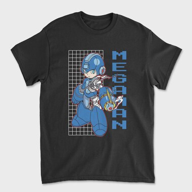 Video Game Mega Man, Унисекс Мъжка Тениска