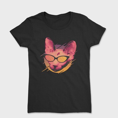 Cat Glasses, Women's T-Shirt