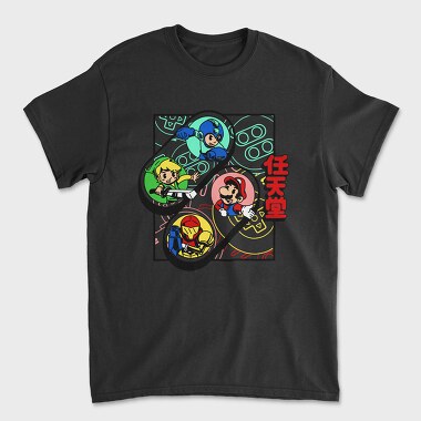 Video Game Multiple, Unisex Men's T-Shirt