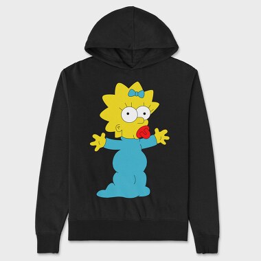 Cartoon Retro the Simpsons 3, Unisex Men's Hoodie