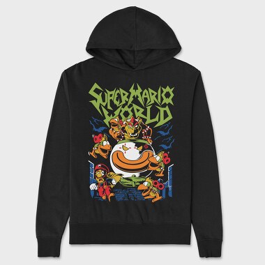 Super Mario World, Унисекс Мъжко Суичър