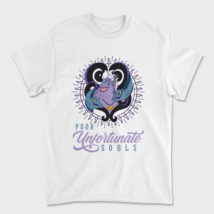 Villanas Disney Ursula A, Unisex Men's T-Shirt