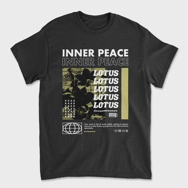 Inner Peace 2, Unisex Men's T-Shirt