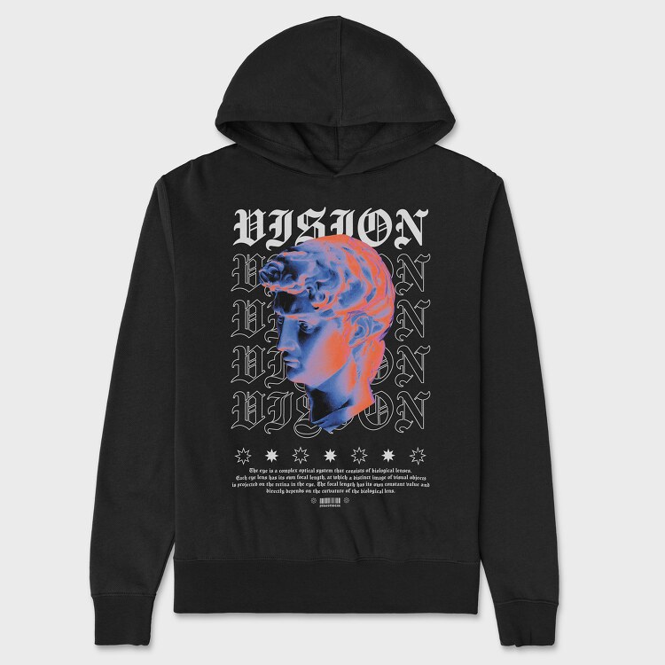 Vision 2, Unisex Men's Hoodie