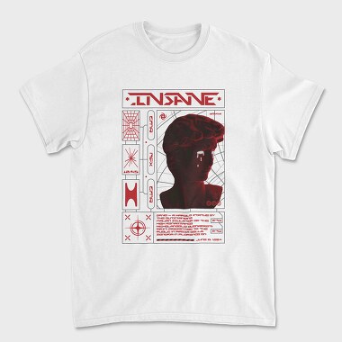 Unisex Men's T-Shirt, Insane 1