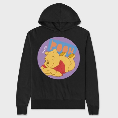 Cartoon Retro Winnie the Pooh 5, Unisex Men's Hoodie