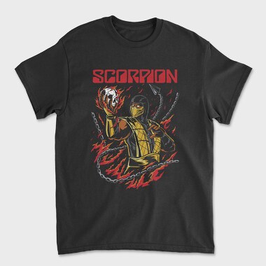 Scorpion Mortal Kombat, Унисекс Мъжка Тениска