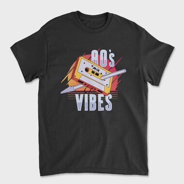 80 S Vibes Cassette, Unisex Men's T-Shirt
