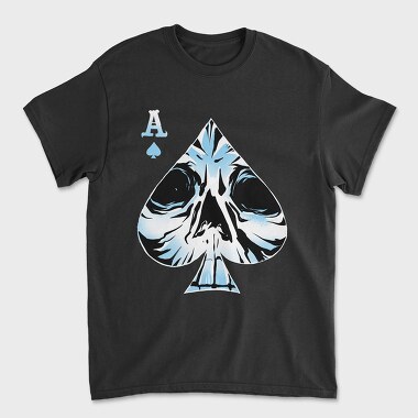 Ace Skull, Unisex Men's T-Shirt