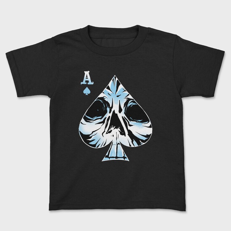 Ace Skull, Kids' T-Shirt