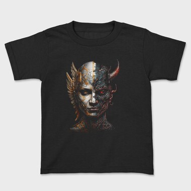 Angel & Devild, Kids' T-Shirt