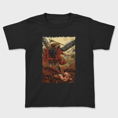 Angel and Devil Painting, Kids' T-Shirt