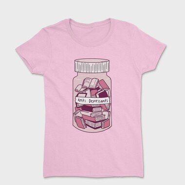 Anti Depressants Books, Women's T-Shirt