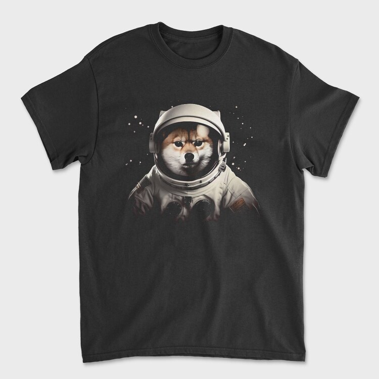 Astro Shiba, Unisex Men's T-Shirt