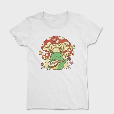 Banjo Frog, Women's T-Shirt