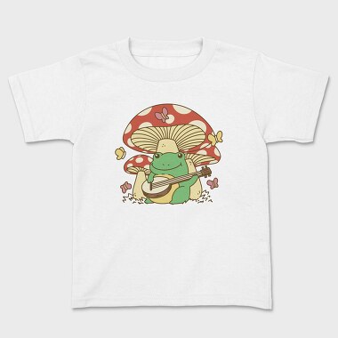 Banjo Frog, Kids' T-Shirt