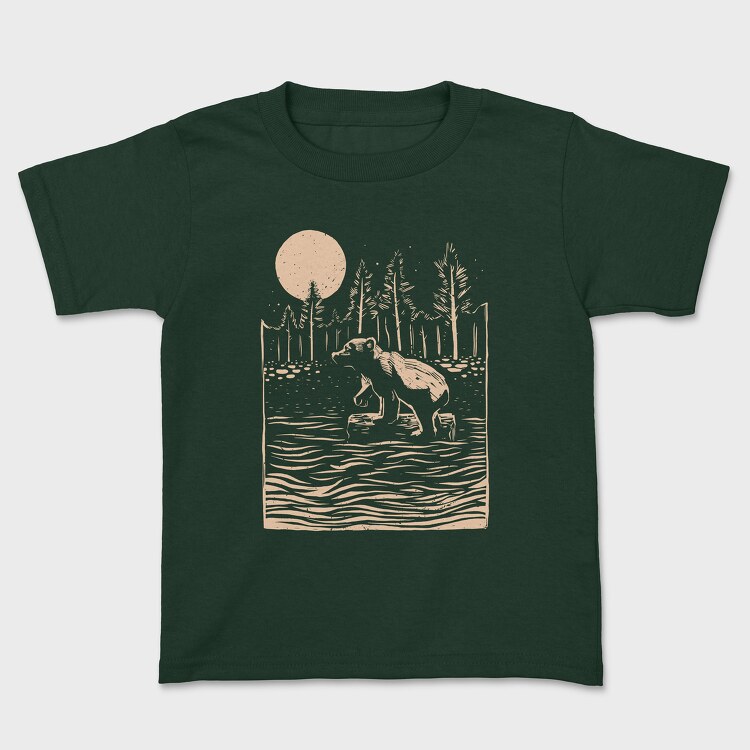 Bear Art, Kids' T-Shirt