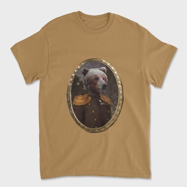 Bear Commander, Unisex Men's T-Shirt