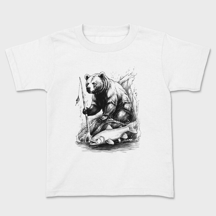 Bear Fishing, Детска Тениска
