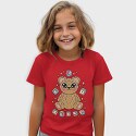 Bear Guitar Cottagecore, Unisex Men's T-Shirt