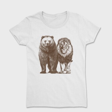 Bear Lion, Women's T-Shirt