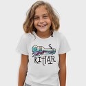 Bear With Mountains Moon, Kids' T-Shirt