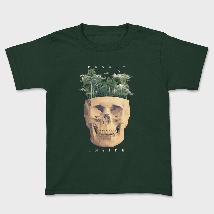 Beauty Inside, Kids' T-Shirt
