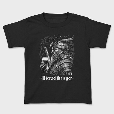 Beer Warrior, Kids' T-Shirt