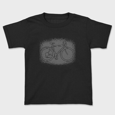 Kids' T-Shirt, Bike Lines