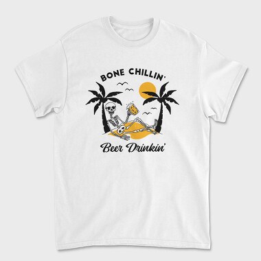 Bone Chillin, Unisex Men's T-Shirt