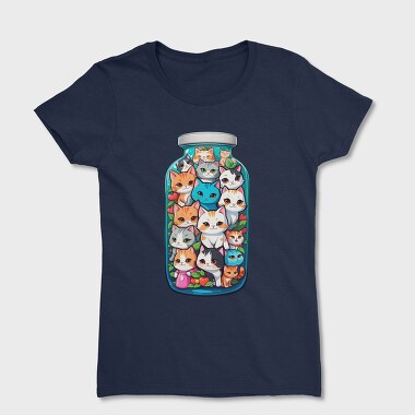 Bottle Cats, Women's T-Shirt