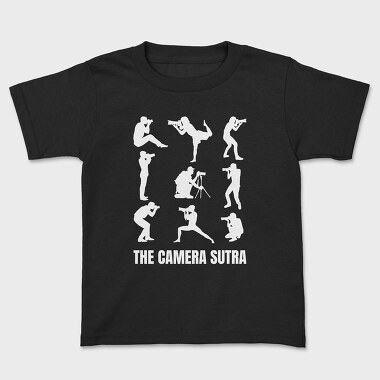 Camerasutra Funny, Kids' T-Shirt