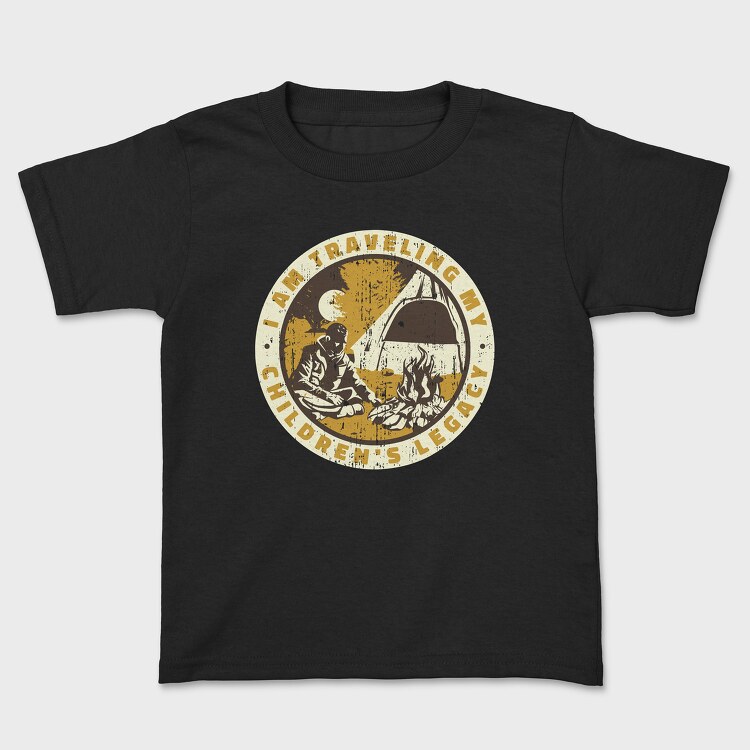 Camping Legacy, Kids' T-Shirt