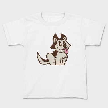 Cartoon Dog, Kids' T-Shirt