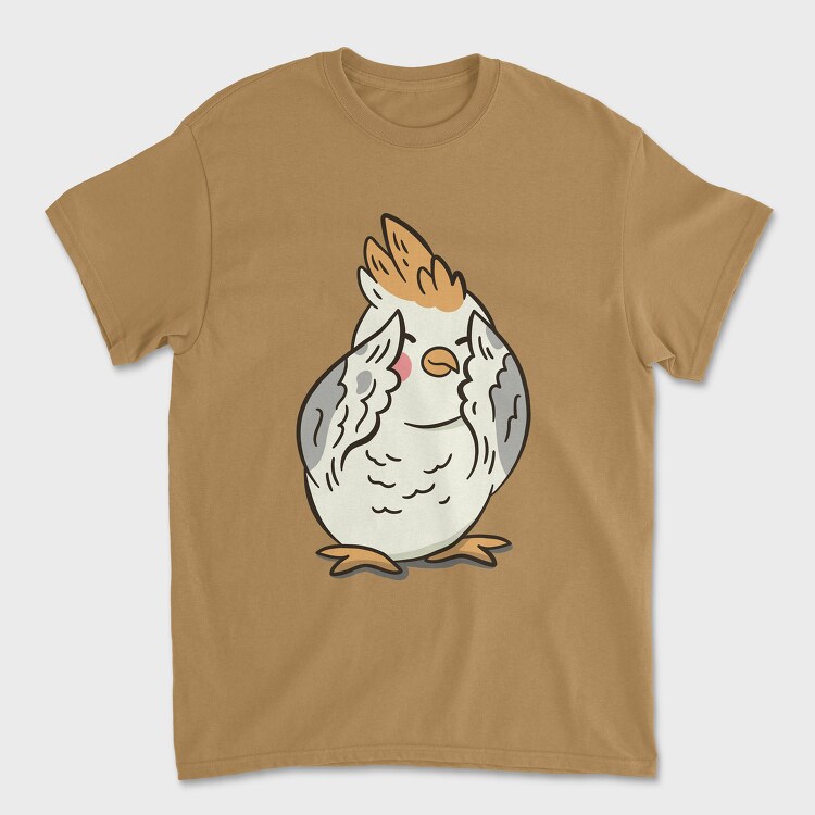 Cartoon Peekaboo, Унисекс Мъжка Тениска